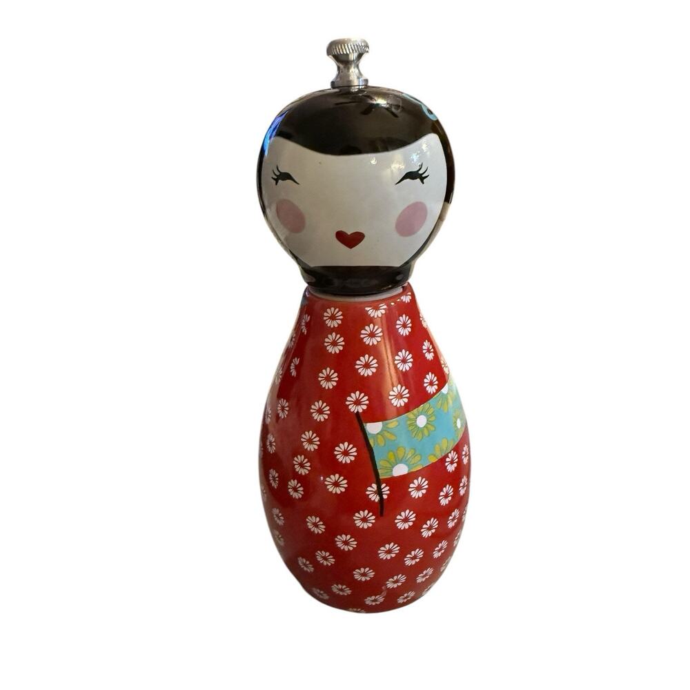 Pylones "Russian/Asian Nesting Doll Style Pepper or Salt Grinder" *RARE